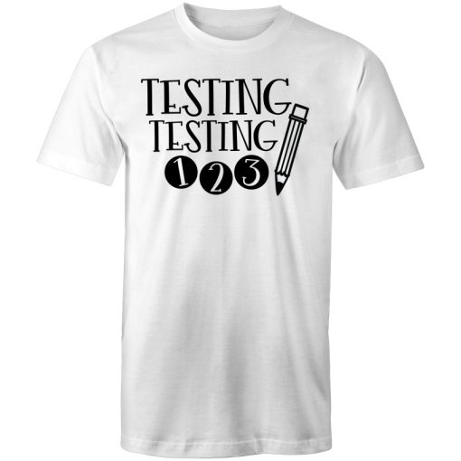 Testing-Testing-1-2-3-shirt